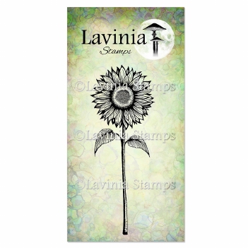 Lavinia Clear Stamp Open Sunflower LAV986