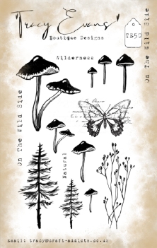 Tracy Evans Clear Stamp On the Wild Side TE050