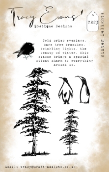 Tracy Evans Clear Stamp Winter Delights TE023