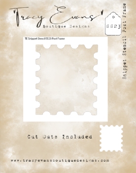 Tracy Evans Mask Stencil Post Frame SS023