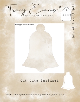 Tracy Evans Mask Stencil Bell SS027