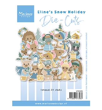 Marianne Design Die Cuts Eline's Snow Holiday VK9635