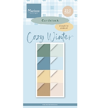 Marianne Design Paper Set Cozy Winter Cardstock PK9213