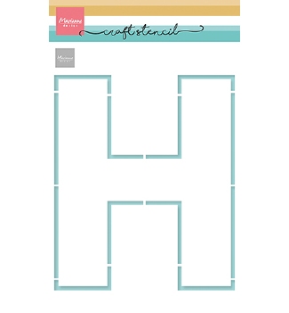 Marianne Design Stencil Letter H PS8190
