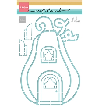 Marianne Design Stencil Pumpkin Cottage PS8189