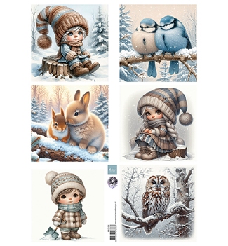 Marianne Design Knipvel By Fairybells Dreamy Winter FB2505