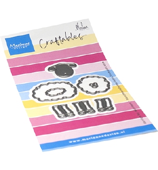 Marianne Design Craftables Sheep by Marleen CR1704