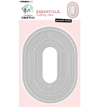 Craftlab Snijmal Essentials Nested Ovals CCL-ES-CD1050