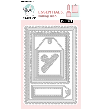 Craftlab Snijmal Essentials Postcard CCL-ES-CD1049