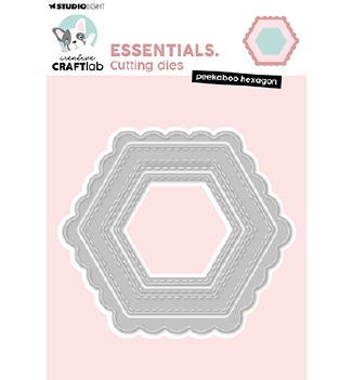 Craftlab Snijmal Essentials Peek-A-Boo Hexagon CCL-ES-CD1047