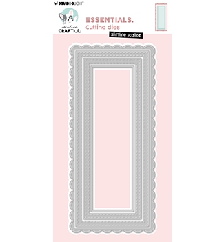 Craftlab Snijmal Essentials Slimline Scalop CCL-ES-CD1046