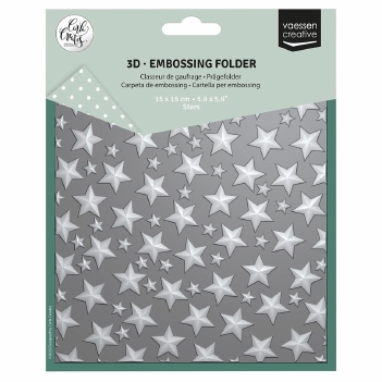 Carla Creates Embossingfolder Sterren CAR0112
