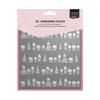 Vaessen Creative Embossingfolder Dorp 3625-0111