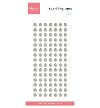 Marianne Design Enamel Sparkling Dots - Ice PL4540