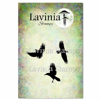 Lavinia Clear Stamp Ravens LAV1005