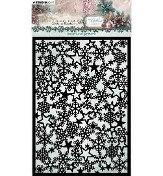 Studio Light Mask Stencil Snowy Pattern JMA-CB-MASK375