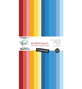 Craftlab Designpapier Unicolors Happiness CCL-ES-UPP389