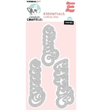 Craftlab Snijmal Essentials Wordz CCL-ES-CD1058