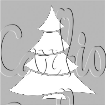 Card-Io Mask Stencil Whimsical Tree STWH-01