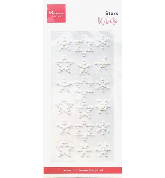 Marianne Design Zelfklevende Parels Stars White CA3215
