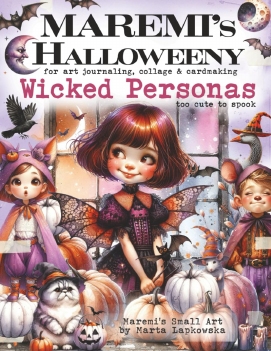 Maremi's Small Art Collage Pages Wicked Personas