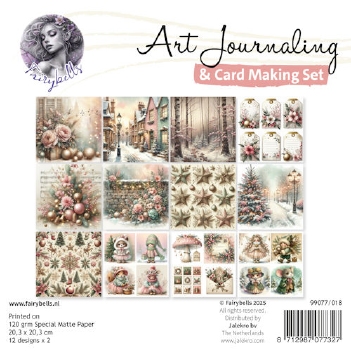 Fairybells Art Journaling & Card Making Set Roze 99077/018