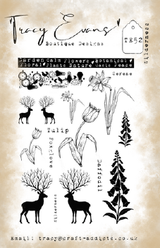 Tracy Evans Clear Stamp Wilderness TE052