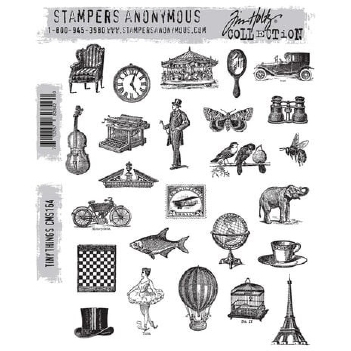 Stampers Anonymous Cling Stamp Tiny Things CMS164