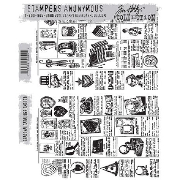 Stampers Anonymous Cling Stamp Seasonal Catalog 2   CMS178