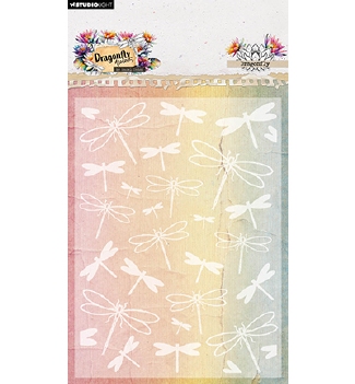 Studio Light Embossing Folder Dragonfly HE-DD-EMB33