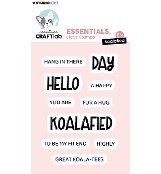Creative Craftlab Clear Stamp Koalified CCL-ES-STAMP910