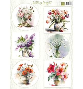 Marianne Design Knipvel Bouquets VK9639