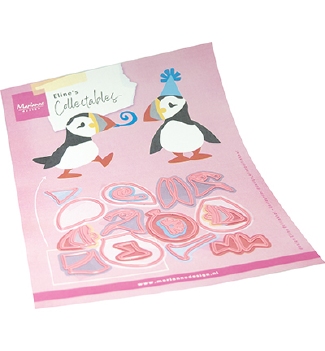 Marianne Design Collectables Elines Party Puffin COL1581