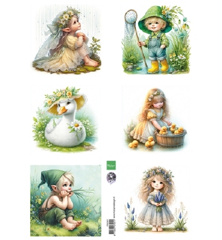 Marianne Design Knipvel By Fairybells Cozy Spring FB2507