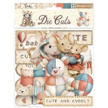 Stamperia Die-Cuts Baby DFLDC125
