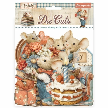 Stamperia Die-Cuts Family DFLDC124