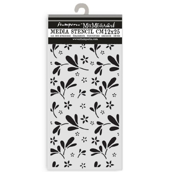 Stamperia Mask Stencil Flower Pattern KSTDL143