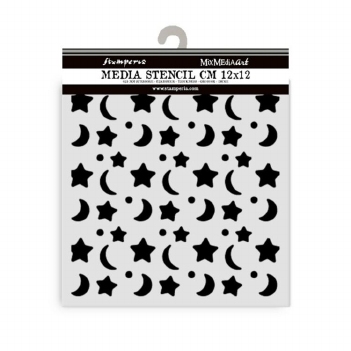Stamperia Mask Stencil Star and Moon KSTDS71