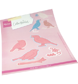 Marianne Design Collectables Birds by Marleen COL1583