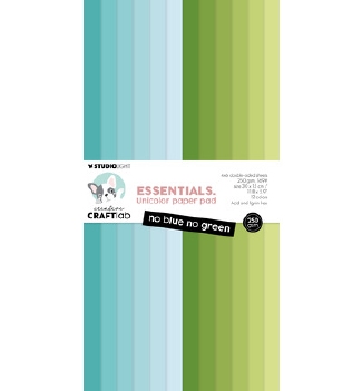 Craftlab Designpapier Unicolors No Blue No Green CCL-ES-UPP429