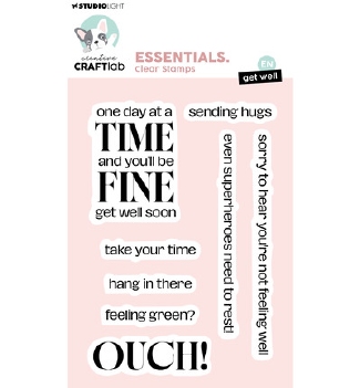 Creative Craftlab Clear Stamp Get Well CCL-ES-STAMP930