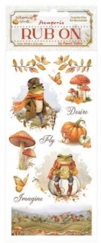 Stamperia Rub On Wispering Woods DFLRB187