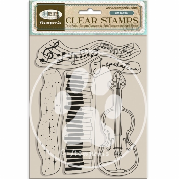 Stamperia Clear Stamp Music WTK204