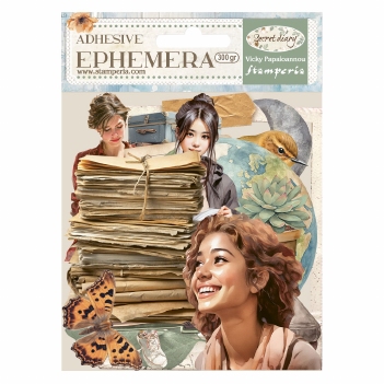Stamperia Ephemera Secret Diary DFLCT76