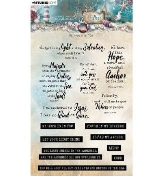 Studio Light Clear Stamp Jenine's My Hope is in You JMA-TH-STAMP934