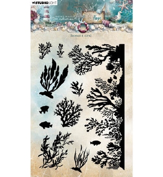 Studio Light Clear Stamp Jenine's Seaweed & Coral JMA-TH-STAMP932