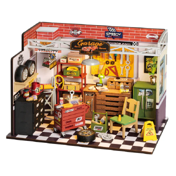 Rolife Miniature House Garage Workshop DG165