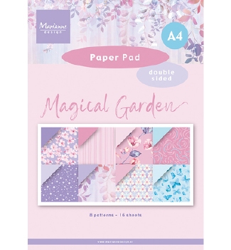 Marianne Design Paper Set Magical Garden PK9221