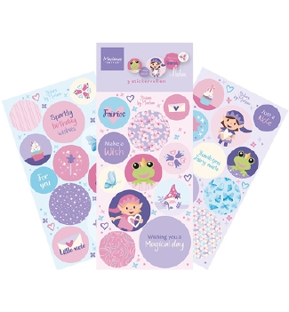 Marianne Design Stickervel Magical Garden CA3224