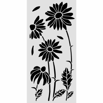 Stamperia Mask Stencil Daisies KSTDL146